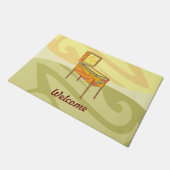 ピンボール機械のフォーマット ドアマット (アングル)