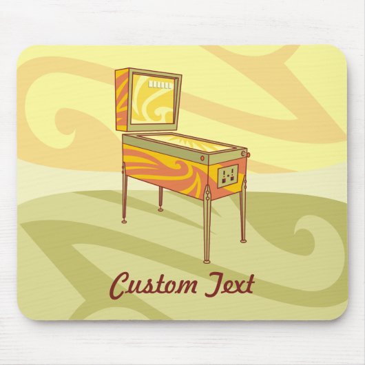 ピンボール機械マウスパッド マウスパッド (正面)