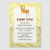 ピンボール機 (正面)