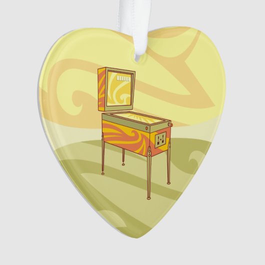 ピンボール機 オーナメント (正面)