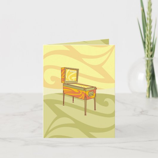 ピンボール機 カード (正面)