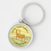 ピンボール機 キーホルダー (正面)