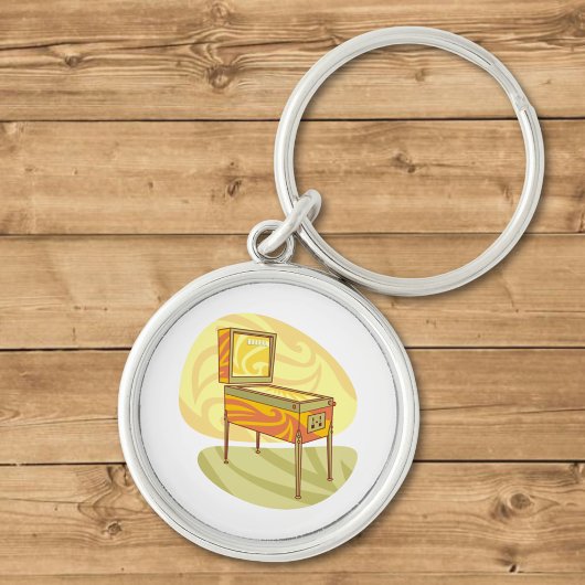 ピンボール機 キーホルダー