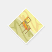 ピンボール機 スタンダードカクテルナプキン (角)