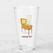 ピンボール機 タンブラーグラス (裏面)