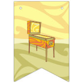 ピンボール機 バンティングフラッグ (第1の旗)