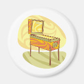 ピンボール機 マグネット (正面)