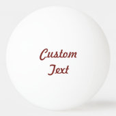 ピンボール機 卓球ボール (裏面)