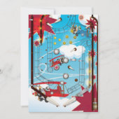 ピンボール機 招待状 (正面)