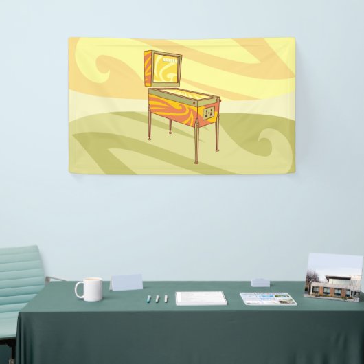 ピンボール機 横断幕 (トレードショー)