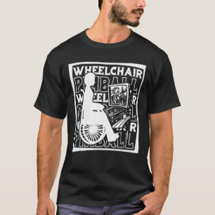 ピンボール車いす – アーケードゲーム機レトロピン Tシャツ
