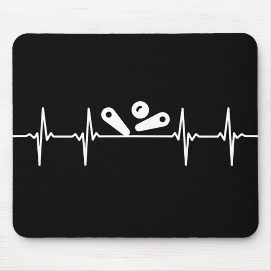 ピンボール選手スリップまたは滑ること非マウスパッド#5-3 マウスパッド (正面)