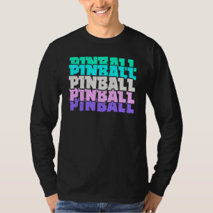 ピンボール アーケード ゲーム ビデオ ゲーム ゲーミング ゲーマー Tシャツ
