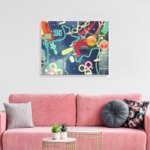 ピンボール キャンバスプリント (インサイチュ (リビング))