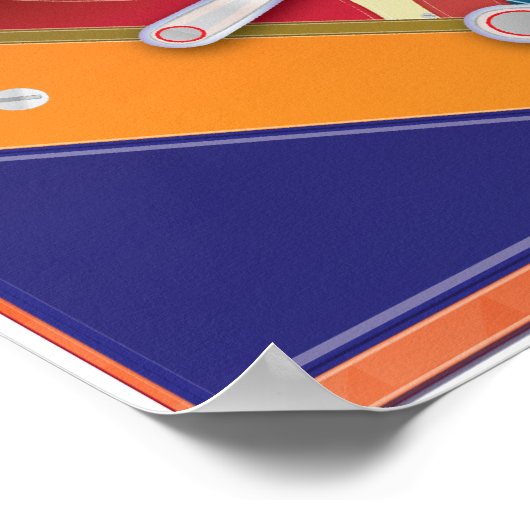 ピンボール ポスター (角)