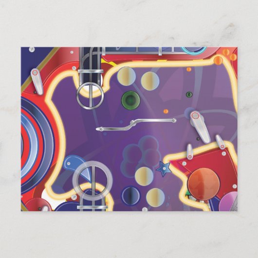 ピンボール ポストカード (正面)