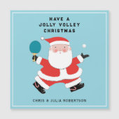 ピンポンおもしろいクリスマスホリデーカード (正面)