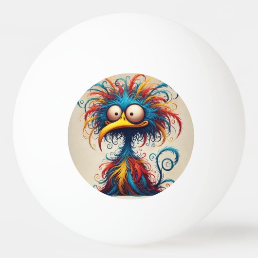 ピンポンおもしろいボール 卓球ボール (正面)