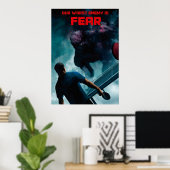 ピンポンのポスター：恐怖 ポスター (ホームオフィス)