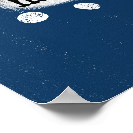 ピンポンの選手がより多くのおもしろいポスターウォールアートを持っている ポスター (角)