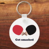 ピンポンを打ち砕く キーホルダー (正面)