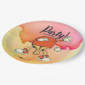 ピンポンダビングテーブルテニスおもしろいパーティー   ペーパープレート (アングル)