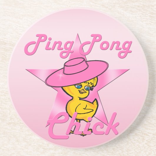 ピンポンチック#8 コースター (正面)