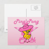 ピンポンチック#8 ポストカード (正面/裏面)