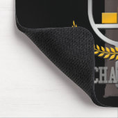 ピンポンチャンピオンおもしろい卓球選手ギフト マウスパッド (コーナー)