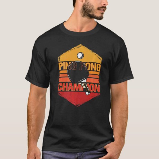 ピンポンチャンピオンピンポン Tシャツ (正面)