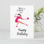 ピンポンテーブルテニス誕生日ガールフォーパーティー シーズンカード (スタンド正面)