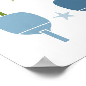 ピンポンテーブルテニス ポスター (角)