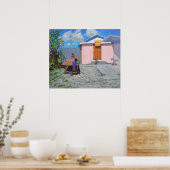 ピンポンデアフリカ女王ヒダウェイ ポスター (キッチン)