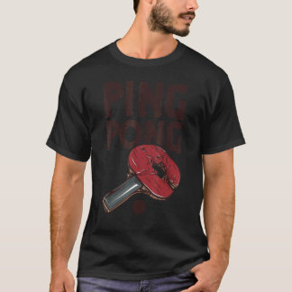 ピンポンパワーテーブルテニスこうもり1 Tシャツ