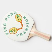 ピンポンパーソナライズされたチャンピオンパドル 卓球ラケット (横)