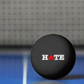 ピンポンボールを嫌う 卓球ボール (ネット)