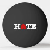 ピンポンボールを嫌う 卓球ボール (正面)