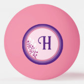 ピンポンボール – イニシャルの追加 –  (正面)