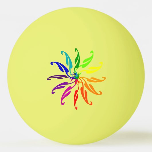 ピンポンボール – カラーホイール葉の (正面)
