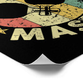 ピンポンマスターチャンピオンテーブルテニスコートパドル ポスター (角)