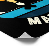 ピンポンマスターテーブルテニス ポスター (角)