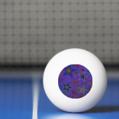 ピンポン卓球ビッグスターズ紫色の背景 卓球ボール (ネット)