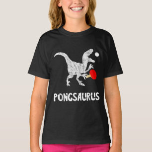 ピンポン恐竜ピンポン選手ディノテーブルテン Tシャツ