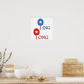 ピンポン星 ポスター (キッチン)