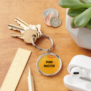 ピンポン球パーソナライズなKeychain キーホルダー