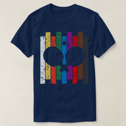 ピンポン色 Tシャツ (デザイン正面)
