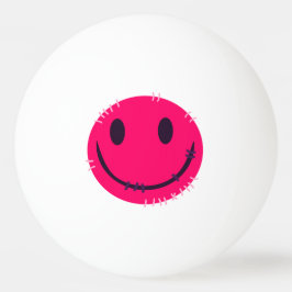 ピンポン風変わりボールを縫って 卓球ボール