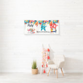 ピンポン50歳の誕生日パーティー 横断幕 (インサイチュ)