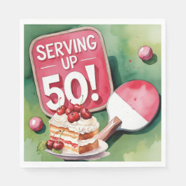 ピンポン50誕生日、 スタンダードランチョンナプキン