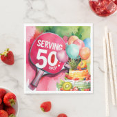 ピンポン50誕生日、 スタンダードランチョンナプキン (インサイチュ)